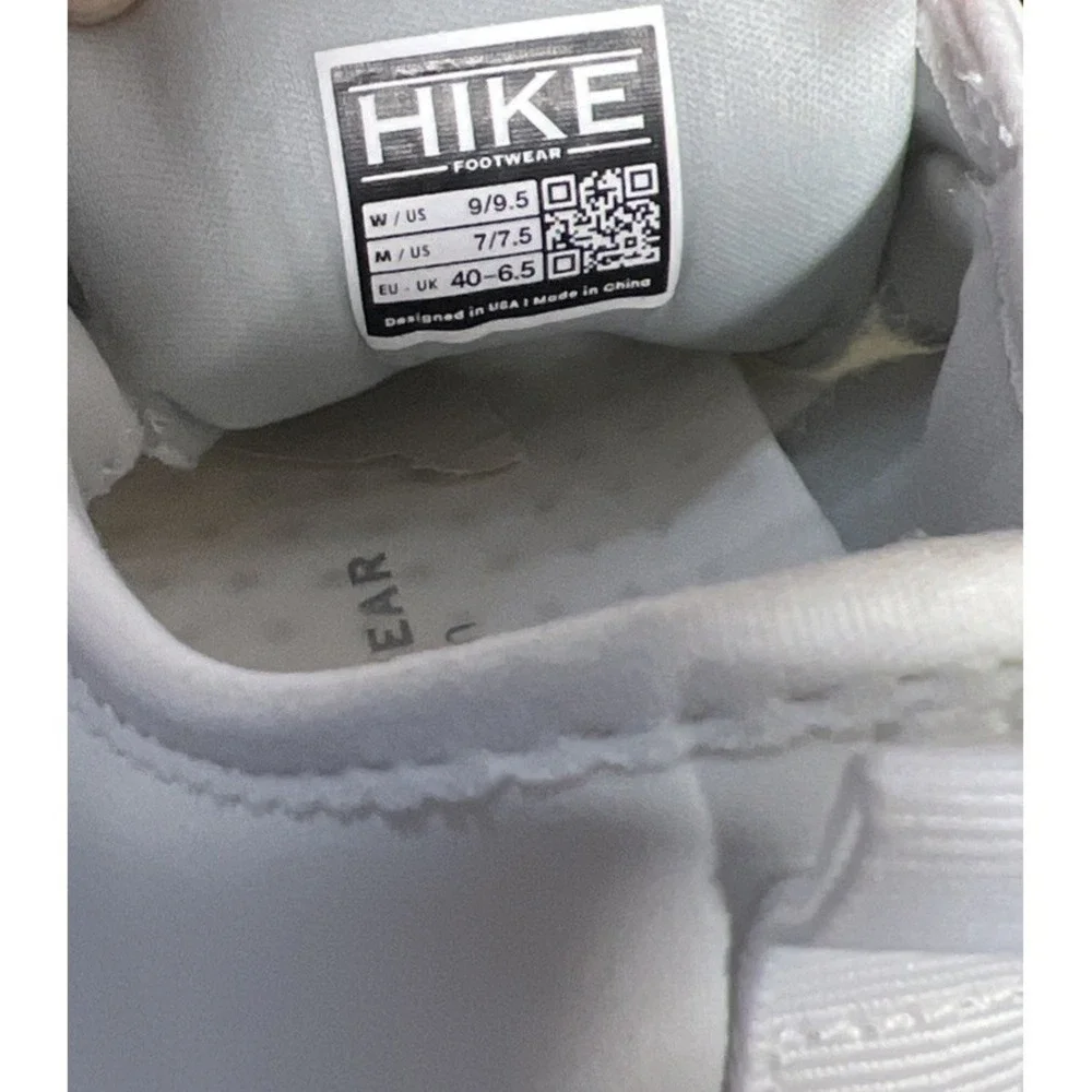 Hike Footwear HF Series Stride Barefoot Shoe White Womens 9-9.5 Mens 7-7.5